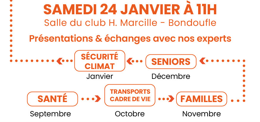 Samedi 24 Janvier à 11h Salle du Club Henri Marcille